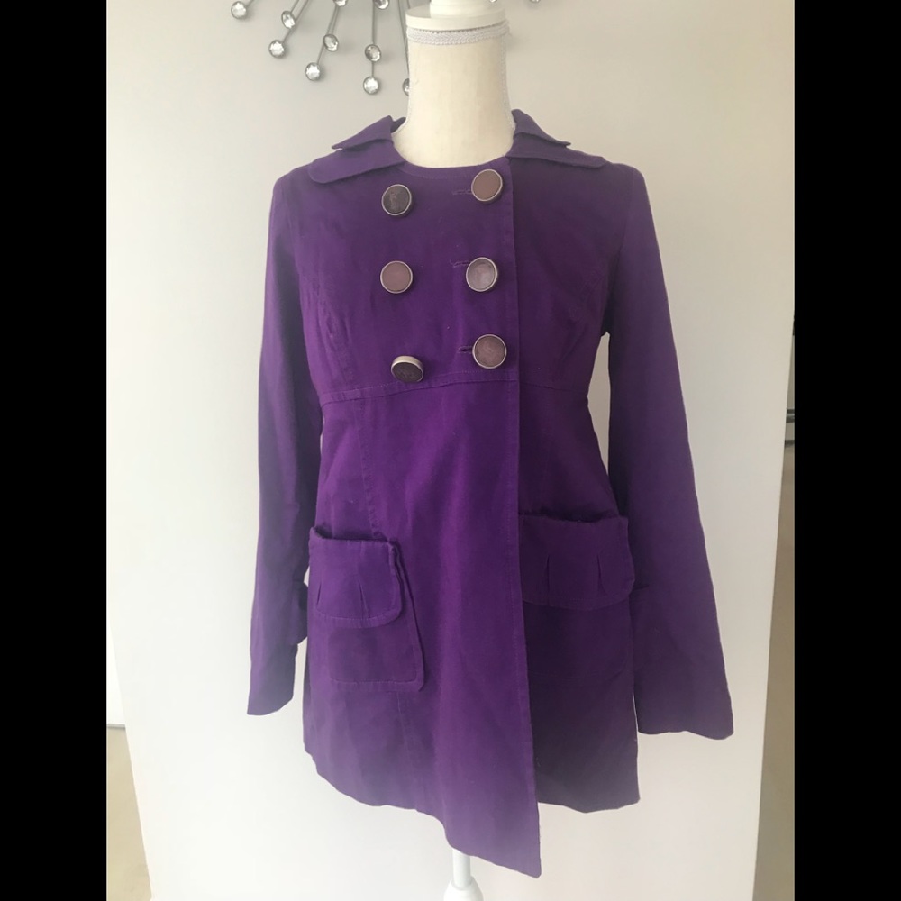 Purple coat